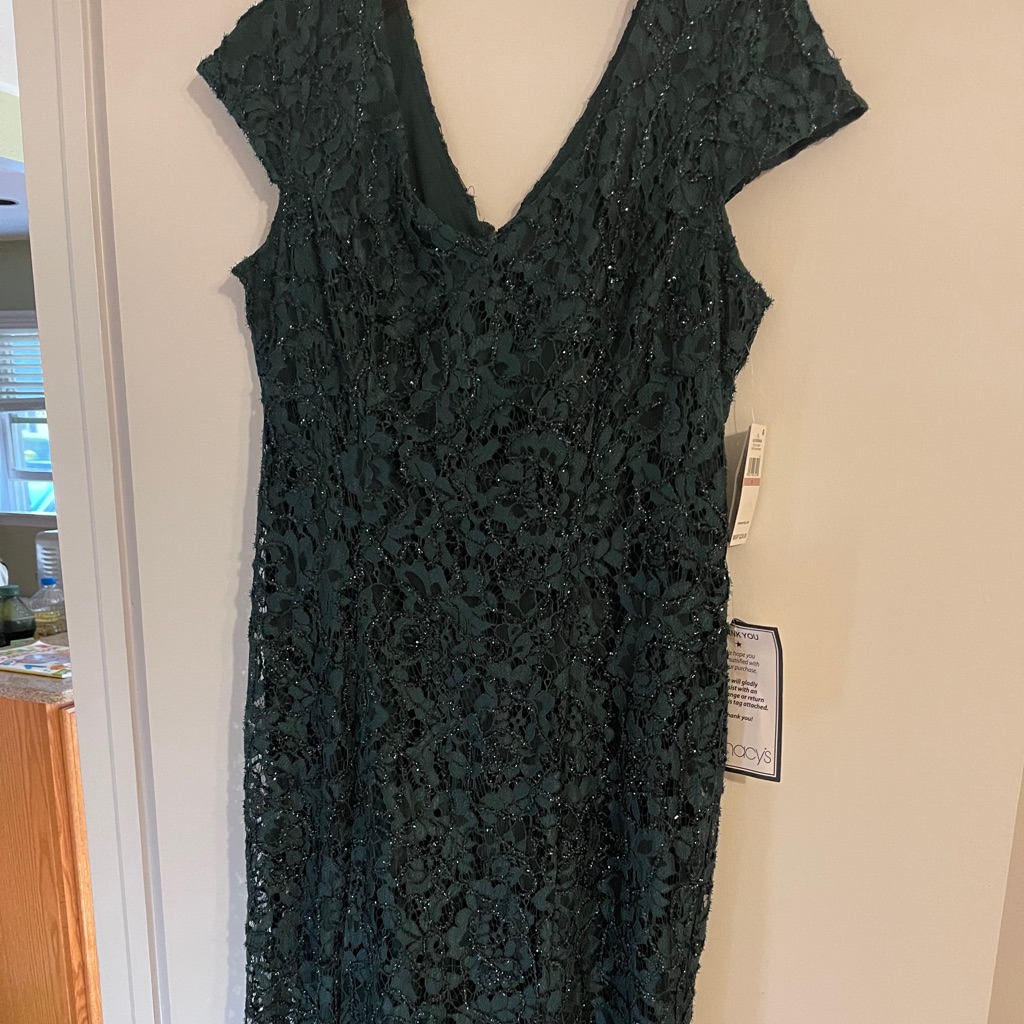Evening Gown Emerald Green